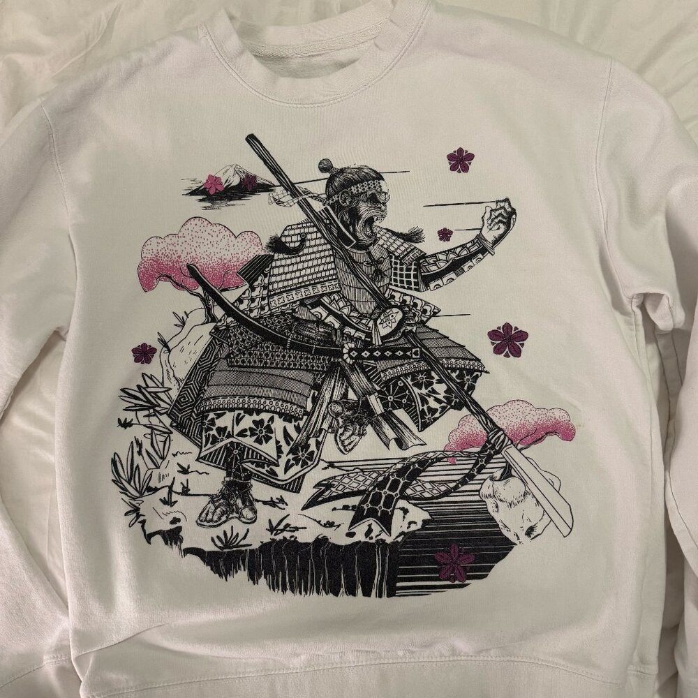 Samurai Ape Sweatshirt (RARE) - Medium